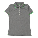 Vintage grey Best Company Polo Shirt - womens medium