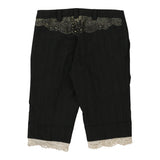 Vintage black Just Cavalli Shorts - womens 30" waist