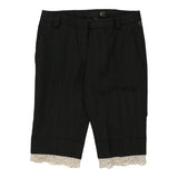 Vintage black Just Cavalli Shorts - womens 30" waist
