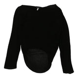 Vintage black Armani Jeans Long Sleeve Top - womens medium