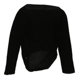 Vintage black Armani Jeans Long Sleeve Top - womens medium