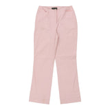 Vintage pink Les Copains Trousers - womens 28" waist