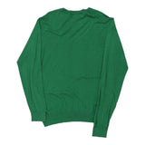Vintage green Armani Jeans Jumper - mens small