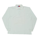 Vintage blue Ungaro Long Sleeve Polo Shirt - mens medium