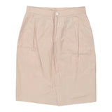 Vintage beige Les Copains Skirt - womens 30" waist