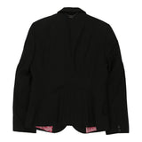 Vintage Richmond Blazer - Medium Black Viscose Blend
