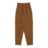 Vintage brown Alberta Ferretti Trousers - womens 26" waist