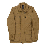 Vintage beige Napapijri Jacket - mens large