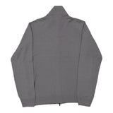 Vintage grey Armani Jeans Zip Up - mens x-large