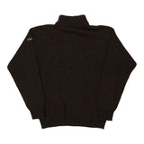 Vintage brown Napapijri 1/4 Zip - mens x-large