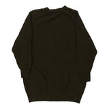 Vintage khaki Benetton Cardigan - womens x-large