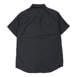 Vintage grey Armani Exchange Short Sleeve Shirt - mens medium