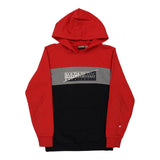 Vintage red Age 14 Napapijri Hoodie - boys medium