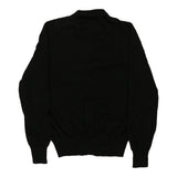Vintage black Armani Jeans Cardigan - womens x-large