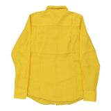 Vintage yellow Napapijri Shirt - mens medium