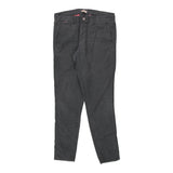 Napapijri Trousers - 35W 34L Grey Cotton