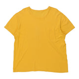 Vintage yellow Valentino T-Shirt - womens xx-large