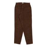 Vintage brown Moschino Jeans Trousers - womens 28" waist