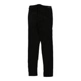 Vintage black Burberry Brit Trousers - womens 32" waist