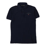 Vintage navy Napapijri Polo Shirt - mens small