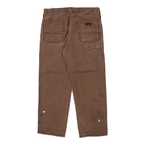 Dickies Carpenter Trousers - 38W 30L Brown Cotton