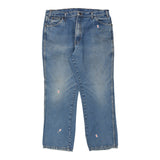 Dickies Carpenter Trousers - 38W 29L Blue Cotton