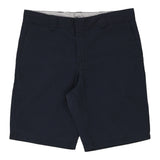 Dickies Shorts - 37W 10L Navy Polyester Blend