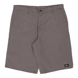 Dickies Shorts - 37W 12L Grey Polyester Blend