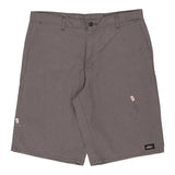 Dickies Shorts - 37W 12L Grey Polyester Blend