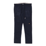 Dickies Trousers - 38W 33L Navy Cotton Blend