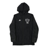Age 11-12 Adidas Jacket - Medium Black Polyester