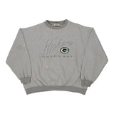 Green Bay Packers Lee Sport NFL Sweatshirt - XL Grey Cotton Blend