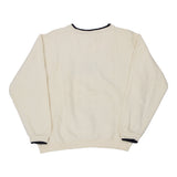 Pooh Graphic Sweatshirt - Medium Cream Cotton Blend