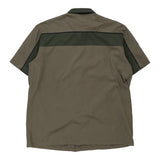 Vintage khaki Skater Lee Short Sleeve Shirt - mens xx-large