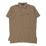Vintage brown Ralph Lauren Polo Shirt - mens medium