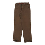 Vintage brown Carrera Trousers - mens 30" waist