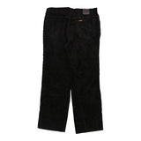 Vintage black Carrera Cord Trousers - mens 34" waist