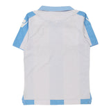 Vintage blue S.S. Lazio Macron Football Shirt - mens small