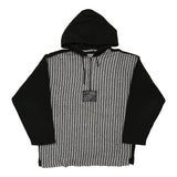 Vintage black Maref Hoodie - mens x-large