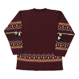 Vintage burgundy Unbranded Sweatshirt - womens x-large