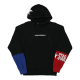 Vintage black Converse Hoodie - mens small