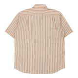 Vintage orange Cassera Short Sleeve Shirt - mens large