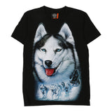 Vintage black Rock Eagle T-Shirt - mens small