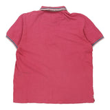Vintage pink Gas Polo Shirt - mens large