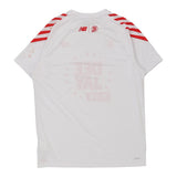 Vintage white Dee Jay New Balance Sports Top - mens medium