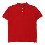 Vintage red Fila Polo Shirt - mens large