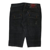 Vintage dark wash Rose D. Denim Shorts - womens 32" waist