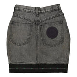 Vintage grey Marzullo Jeans Denim Skirt - womens 24" waist