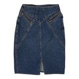 Vintage blue Jeans Falcon Denim Skirt - womens 27" waist