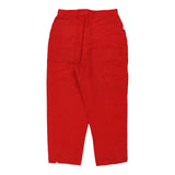 Vintage red Stefanel Trousers - womens 26" waist